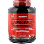 Carnivor, Bioengineered Beef Protein Isolate, Chocolate, 4.5 lbs (2,038.4 g)